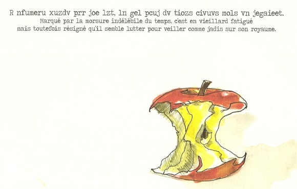 Exemple d'énigme de la Pomme d'Or